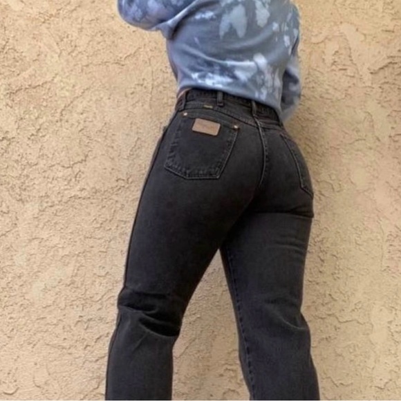 Vintage wrangler 90’s High rise slim fit Jeans 24 - Picture 2 of 10